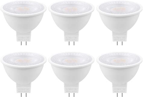 Boxlood 5W Lampadine GU5 3 LED MR16 12V Faretti Luce 3000K Bianco Caldo