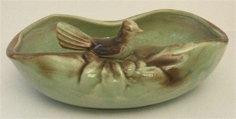 Mccoy Pottery Singing Bird Large 734 Near Perfectmint Pale Yellow