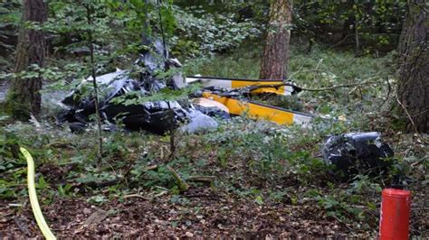 Hubschrauber Absturz Bei Buchen Tote Wegen Pilotenfehler