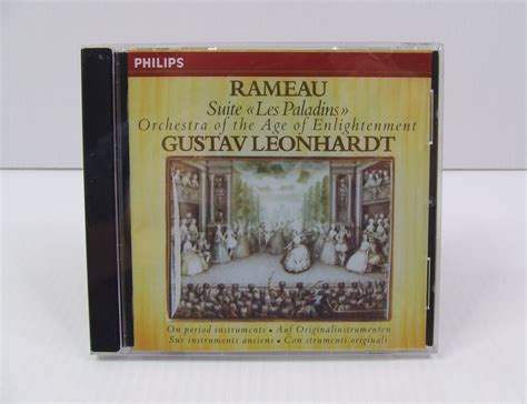 Jean Philippe Rameau Les Paladins Cd Mar Philips For Sale