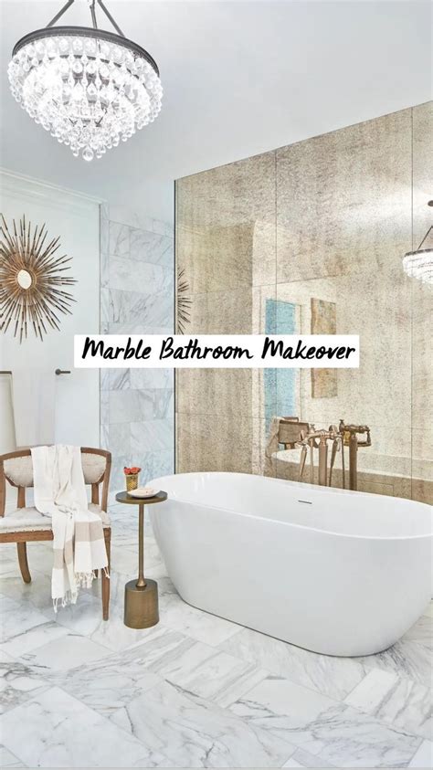 Modern Marble Bathroom Makeover