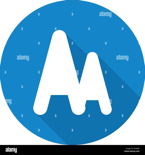 Vector Font Icon Stock Vector Image And Art Alamy