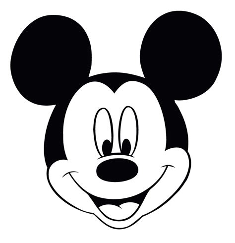 Mickey Head Template