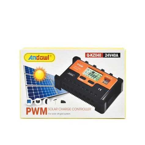 Andowl Q Kz Pwm Solar Charge Controller