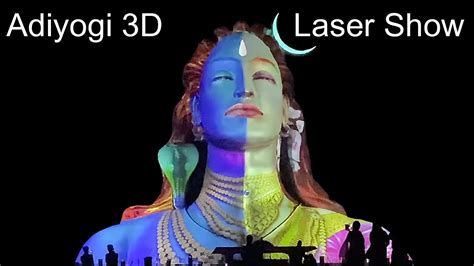 Maha Shivaratri 3D Laser Show In Isha Yoga Coimbatore Must Watch