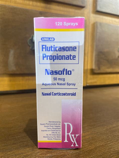 Fluticasone Propionate Nasoflo Aqueous 50mcg Nasal Spray Meds For All