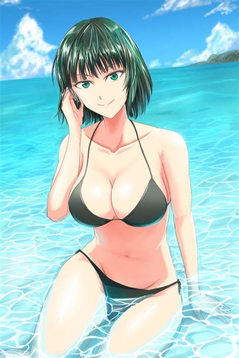 ワンパンマン』のフブキ様の水着描きました 夏の内に夏っぽい絵を描いておきます 」 間宮みゃんまーのイラスト