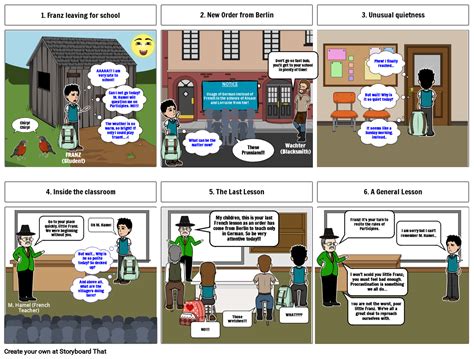 The Last Lesson Storyboard Por 9d2b0fa8