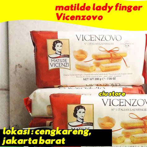 Jual Biskuit Lady Finger Matilde Vicenzi Vicenzovo Import Italia Halal