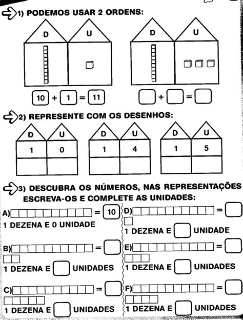 Atividades De Dezena E Unidades LIBRAIN