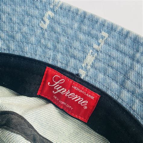 Denim Supreme Bucket Hat Size Depop