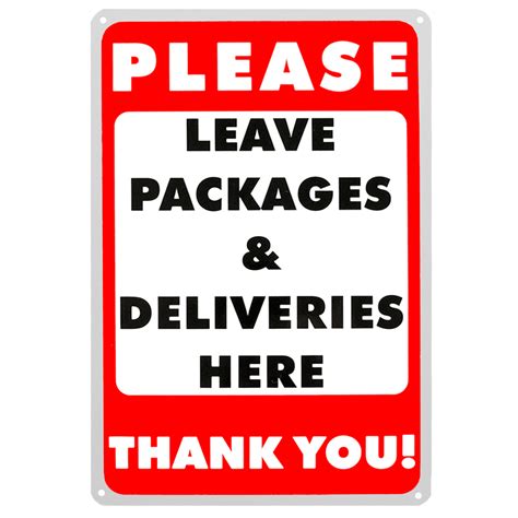 Please Leave Packages Here Sign Printable 2023 Calendar Printable