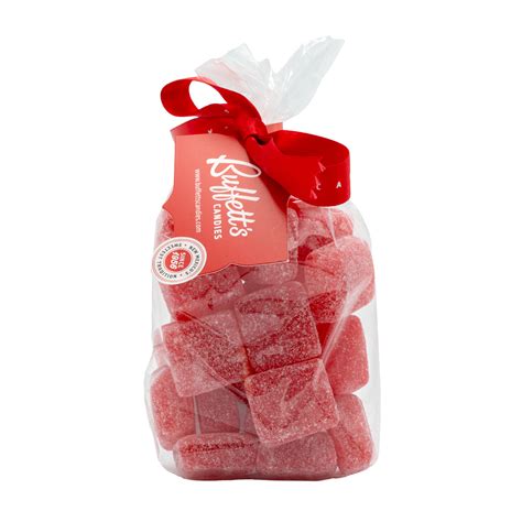 Cinnamon Sanded Gummi Squares Buffetts Candies