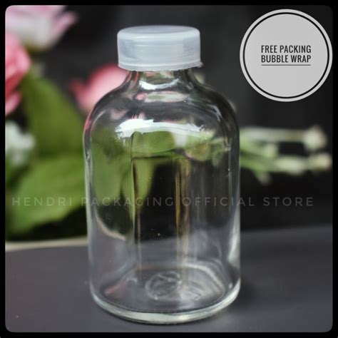 Jual Botol Kaca Vial 50ml Tutup Plastik Kedap Udara Shopee Indonesia