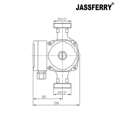 Jassferry A Rated Central Heating Pump Energy Saving Hot Water Circula