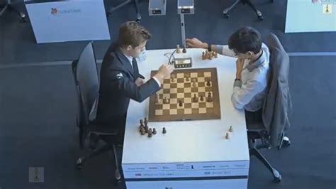 GM Magnus Carlsen Vs GM Anish Giri Chess Blitz Norway Chess 2014