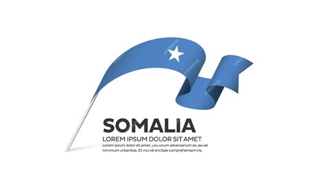 Vector De Bandera De Somalia Vector Premium