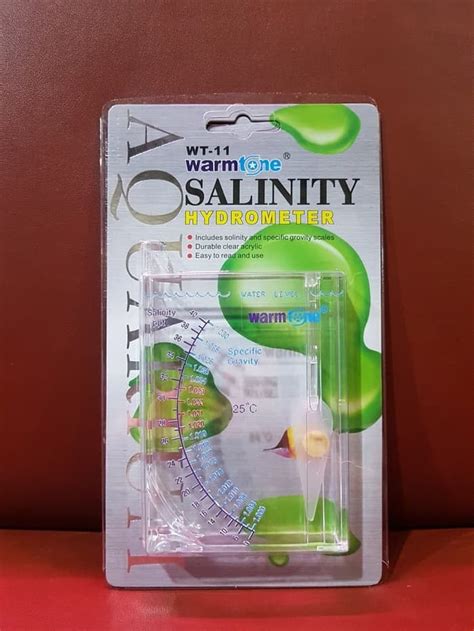 Jual Warmtone Wt Salinity Hydrometer Pengukur Kadar Garam Air