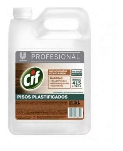 Cif Limpiador De Pisos Plastificados Prof Unilever 5 Lts NAKSTUFFSRL