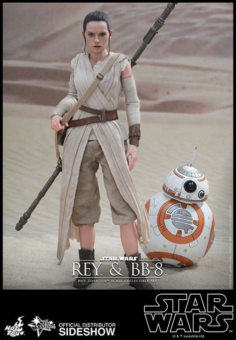 Rey And Bb Sixth Scale Figure Set By Hot Toys Movie Masterpiece Series Mms Fairway Hobbies