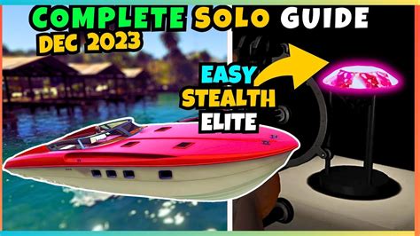 Gta Online Easiest Solo Cayo Perico Heist Guide After Latest Salvage