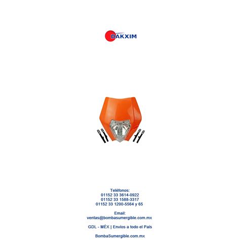 Faro Para Moto Tipo Ktm Husqvarna Universal Naked G I