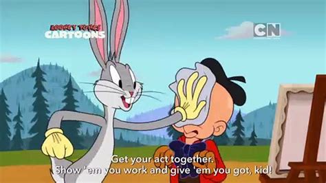 Elmer Fudd Paints Bugs Bunny Full Clip Looney Tunes Cartoon Network Web