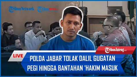 Polda Jabar Tolak Dalil Gugatan Pegi Hingga Bantahan Hakim Masuk