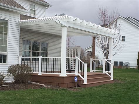 Attached Vinyl Pergola Kit Gallery Artofit