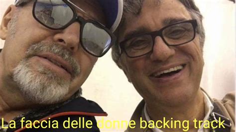 La Faccia Delle Donne Vasco Rossi Stadio Guitar Backing Track