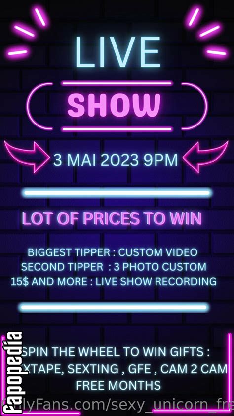 Sexy Unicorn Free Nude OnlyFans Leaks Photo 1111169 Fapopedia