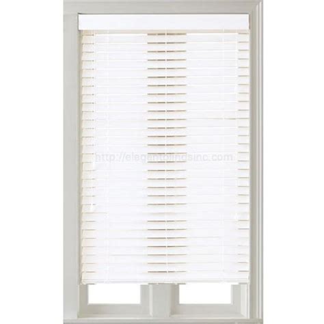 2 Faux Wood Blinds Economy Elegantblindsinc