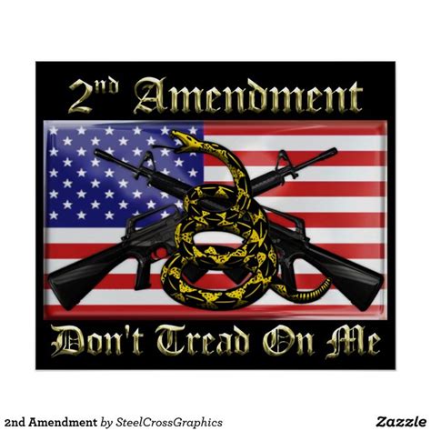 2nd Amendment Poster Custom Posters Poster Art Poster