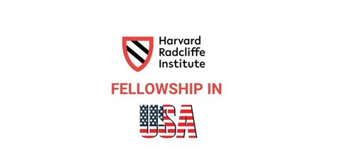 Harvard Radcliffe Institute Fellowship In Usa 2023 International