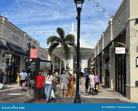 Tanger Outlets Palm Beach In West Palm Beach Florida Editorial Photo