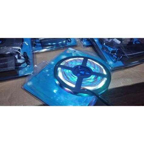 Promo Led Strip Volt Panjang Meter Warna Ice Blue Tipe Mata