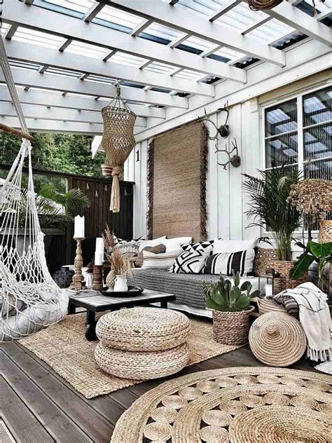 40 Bohemian Patio Decorating Ideas To Express Your Free Spirit