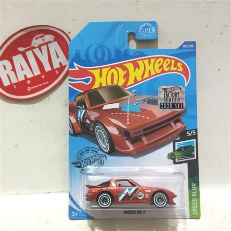Jual Hot Wheels Super Treasure Hunt Mazda Rx Rx Fc Sth Th Factory Sealed Shopee Indonesia