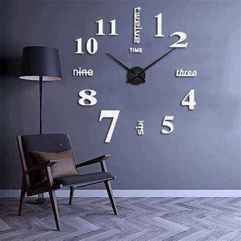 Horloge Murale Design D Autocollant