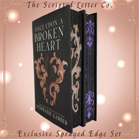 Once Upon A Broken Heart Exclusive Sprayed Edge Edition Set Etsy