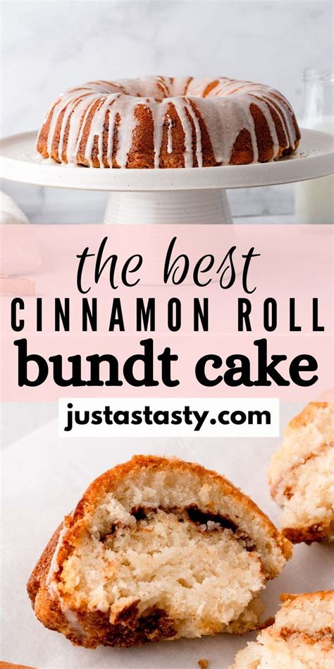 The Best Cinnamon Roll Bundt Cake Gluten Free Just As Tasty