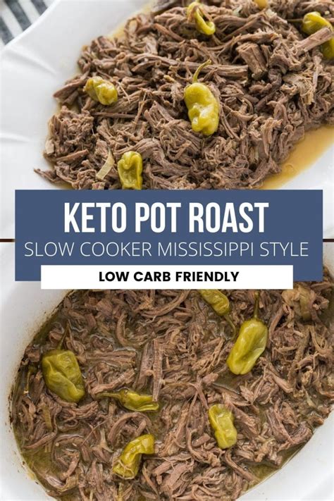 Crock Pot Keto Pot Roast Recipe Mississippi Style Kasey Trenum