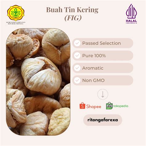 Jual Buah Tin Kering Kg Turky Dried Figs Kg Shopee Indonesia