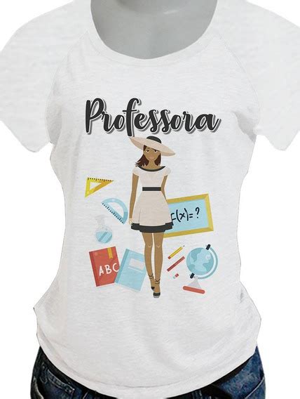 Baby Look Professora Educacao Infantil MercadoLivre