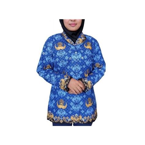 Jual Baju Korpri Wanitabaju Batik Korpri Wanita Full Furing Kerah