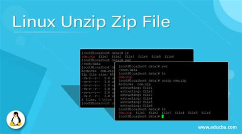 Linux Unzip Zip File How Does Linux Unzip Zip File Work With Examples