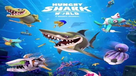 Hungry Shark World All 39 Sharks Unlocked Gameplay Walkthrogh