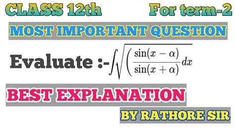 Integrate Root Sin X A Sin X A Integrate Sin X A Sin X A 1 2