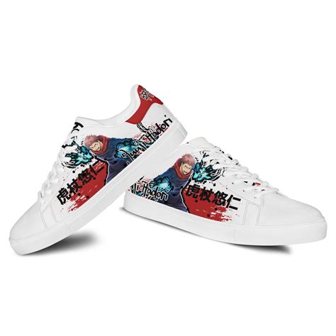 Itadori Yuuji Jujutsu Kaisen Skate Shoes Jujutsu Kaisen Store