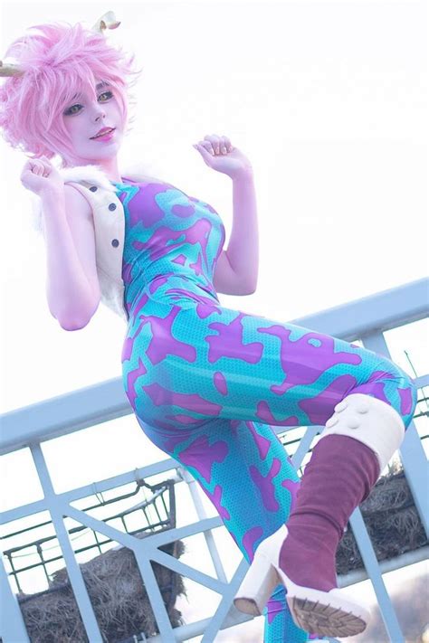 Anime My Hero Academia Mina Ashido Jumpsuit Cosplay Costume Cosplay Woman Cute Cosplay